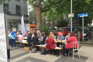 Gemeinsames Frühstück beim Ehrenfelder Miteinander