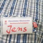 Mein Namensschild vom Ehrenfelder Miteinander