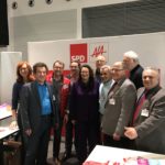 Der Stand der Arbeitsgemeinschaft für Arbeitnehmerfragen (AfA) mit Klaus Barthel (dem Bundesvorsitzenden der AfA) und Bundesministerin Andrea Nahles (Bundesministerium für Arbeit und Sozialordnung) #GuteArbeitVerbindet #SPD