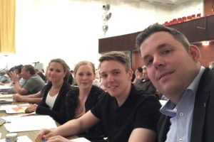 Delegierte der SPD Bochum-Ehrenfeld auf dem Parteitag der SPD Bochum #spdBOpt