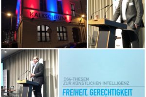 Neujahresempfang von D64 in der Kalkscheune
