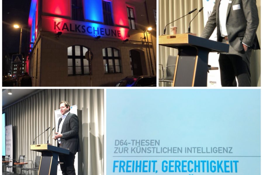 Neujahresempfang von D64 in der Kalkscheune