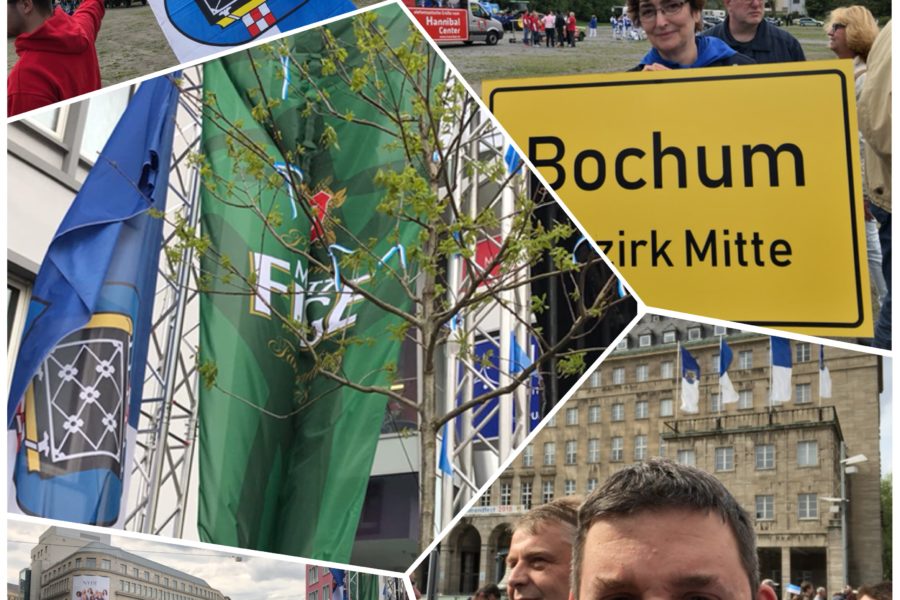 Beim #Maiabendfest 2018 - als Teil der Delegation des Stadtbezirkes Bochum-Mitte #BOmitte