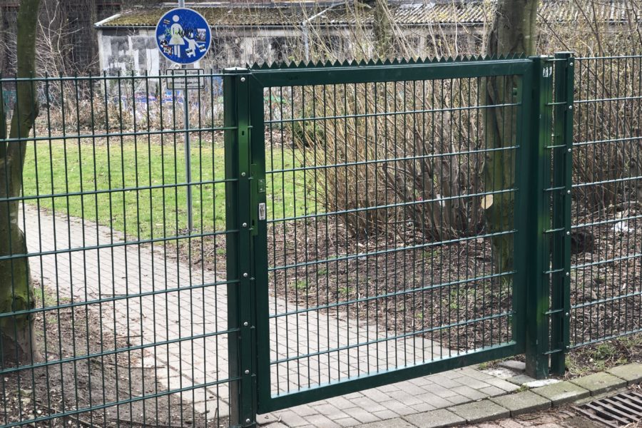 Das sogenannte "Franz-Vogt-Törchen" zwischen der Franz-Vogt-Straße und der Oskar-Hoffmann-Straße