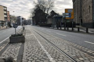 Hattinger Straße im Bochumer Ehrenfeld #boEhrenfeld (in Richtung Schauspielhaus)