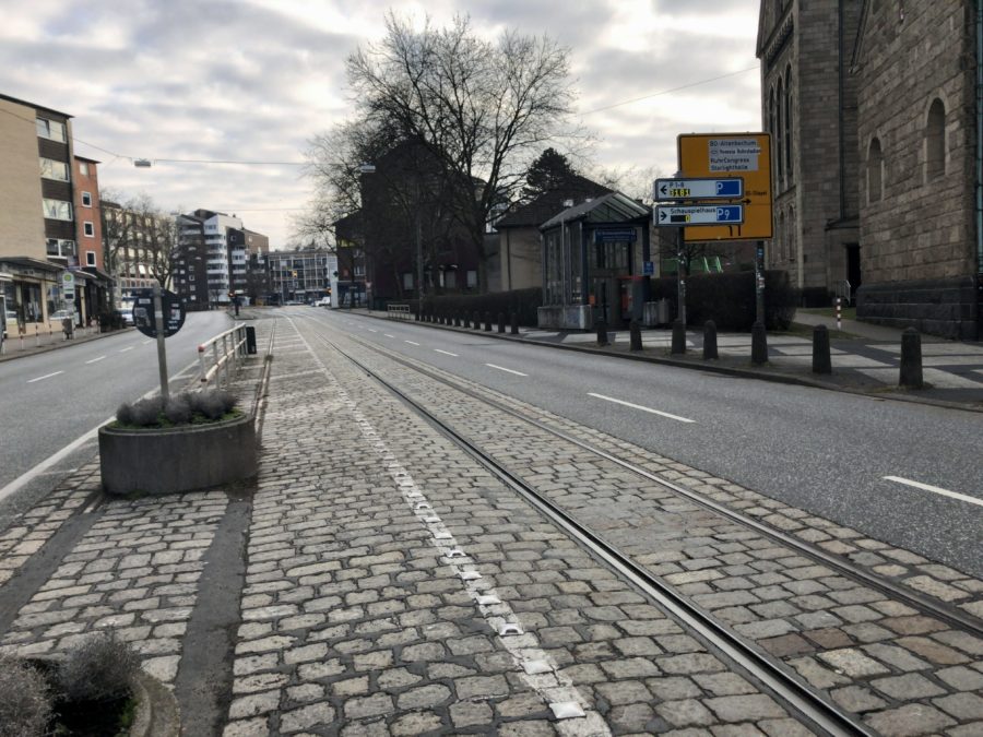 Hattinger Straße im Bochumer Ehrenfeld #boEhrenfeld (in Richtung Schauspielhaus)