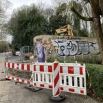 Parkwärterhäuschen im Bochum-Ehrenfeld #boEhrenfeld (Ansicht aus dem Norden von der Königsallee aus)