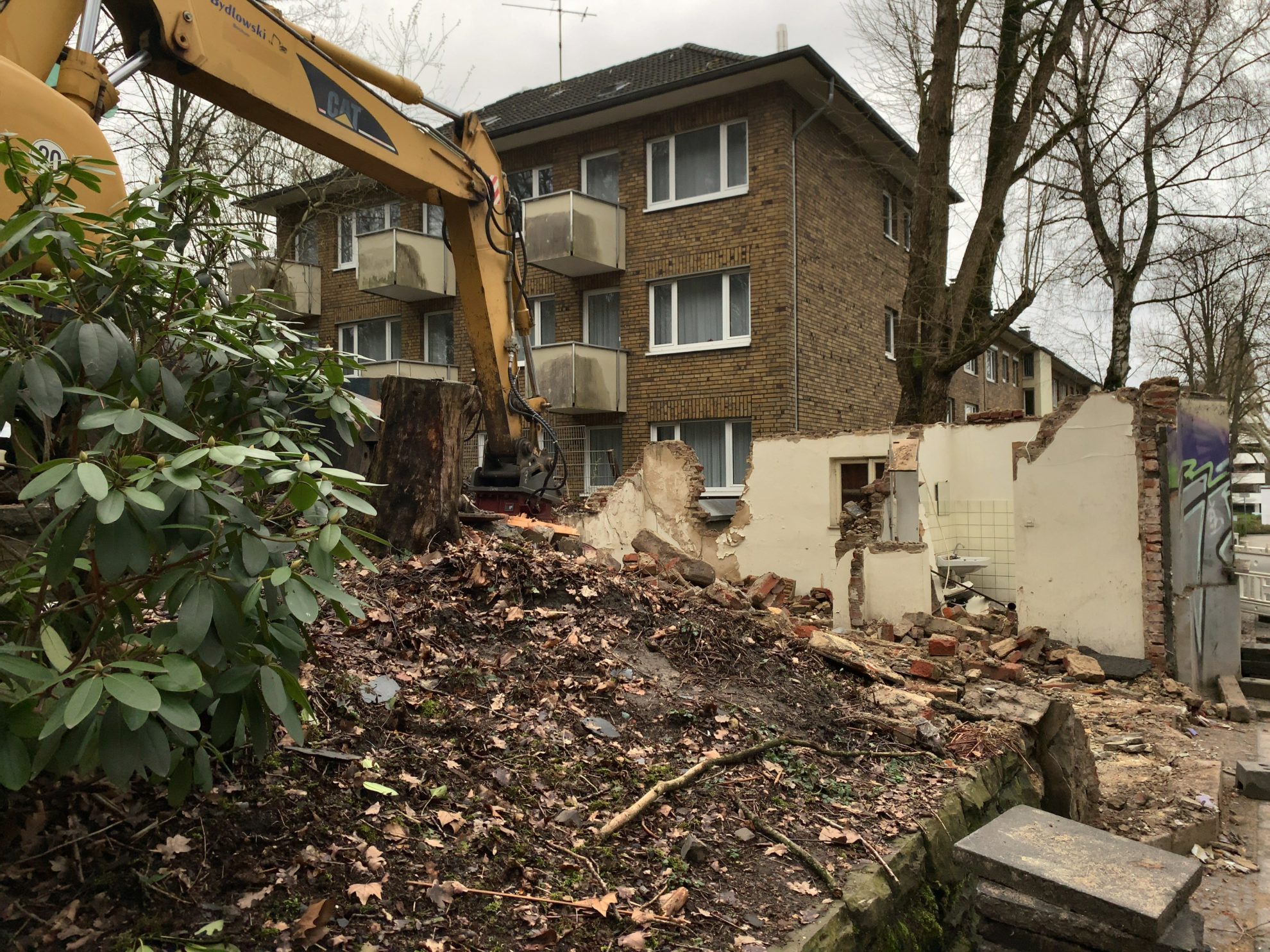 Parkwärterhäuschen im Bochum-Ehrenfeld #boEhrenfeld (Blick ins Innere)