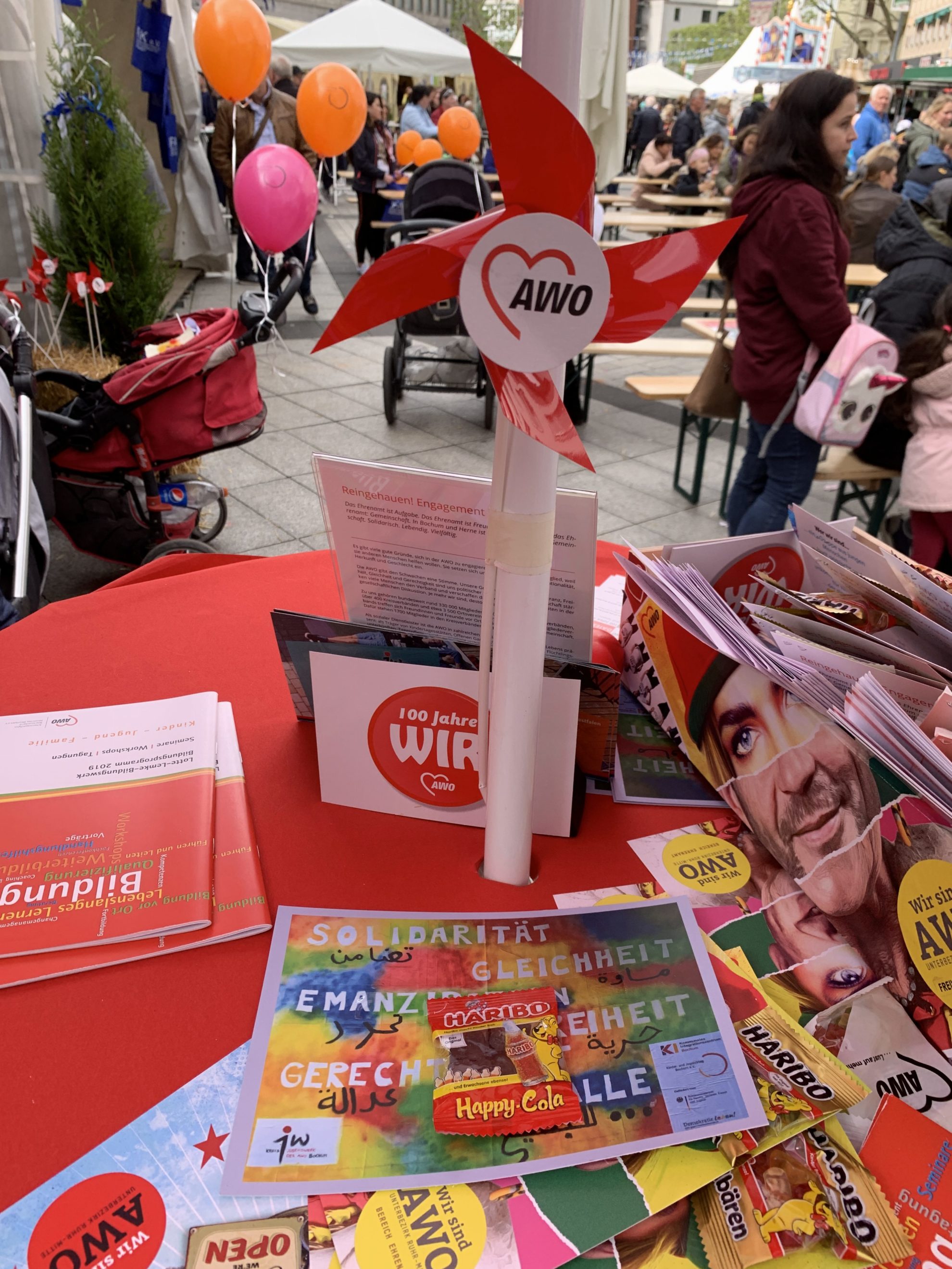 (Maiabendfest 2019) Stand der Arbeiterwohlfahrt (AWO)