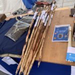 (Maiabendfest 2019) Die erstmalig verkaufen Wanderstöcke
