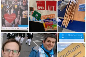 Beim #Maiabendfest 2019 - als Teil der Delegation des Stadtbezirkes Bochum-Mitte #BOmitte