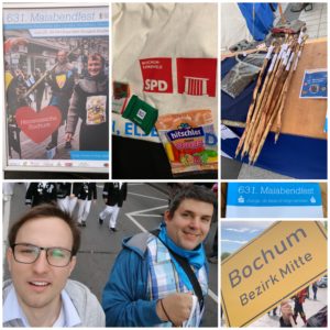 Beim #Maiabendfest 2019 - als Teil der Delegation des Stadtbezirkes Bochum-Mitte #BOmitte