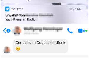 Rückmeldungen auf das DLF-Interview
