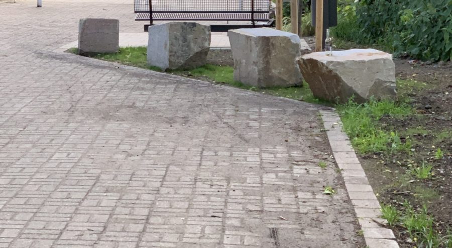 Springorumradweg mit Blick auf die Dr.-C.-Otto-Straße in Bochum (vergrößert)