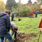 Einheitsbuddeln Bochum am 03.10.2019: David und Lennart Schnell und Alexander Knickmeier