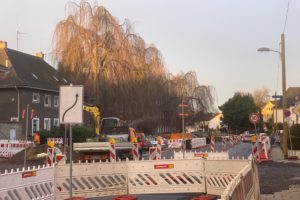 Bochum - Wasserstrasse (Einbahnstrasse) in Richtung A448