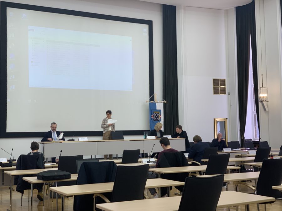 Ausschuss für Infrastruktur und Mobilität der Stadt Bochum im Ratssaal