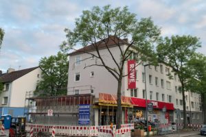 2020-05-29 Erweiterung des Rewe-Marktes an der Königsallee im Bochumer Ehrenfeld