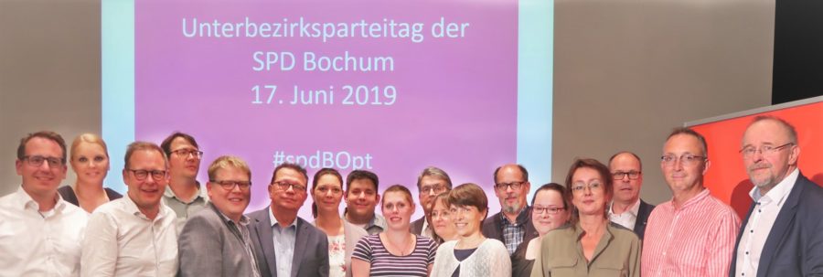 Vorstand der SPD Bochum (gewählt im Juni 2019)