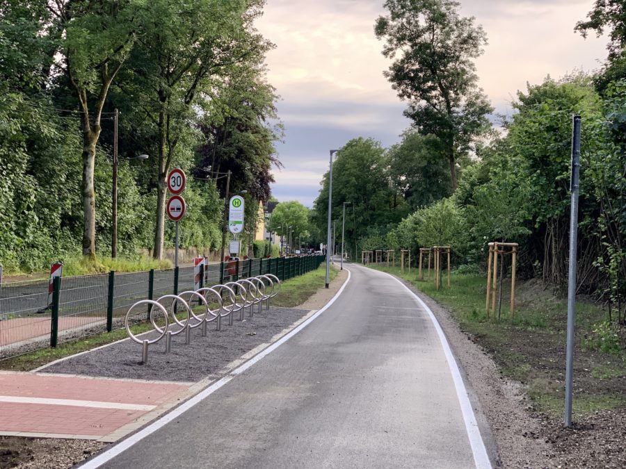Springorumtrasse: Abstellplätze für Fahrräder in Dahlhausen