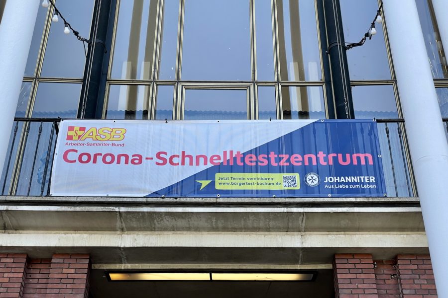Corona-Schnelltestzentrum (Schauspielhaus Bochum)