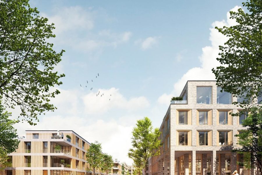 Stilisierte Darstellung: Parkviertel Bochum