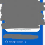 CovPassApp: Impfung 2 von 2