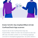 CovPassCheckApp (2): Erster Schritt - Scannen