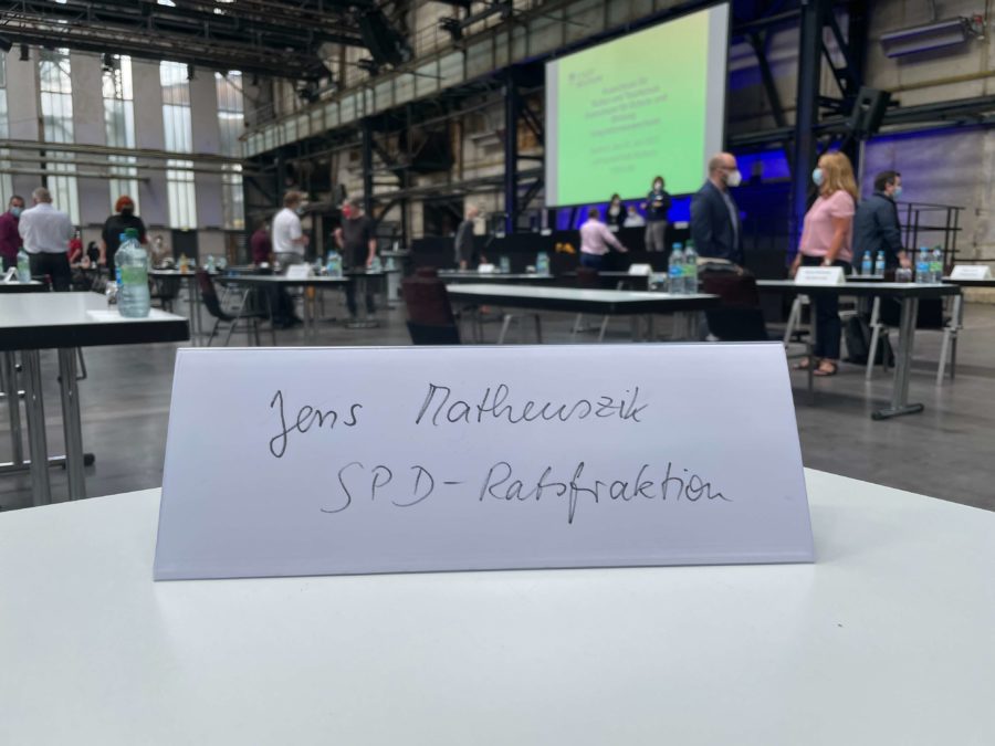 Namensschild (Jens Matheuszik - SPD-Ratsfraktion)