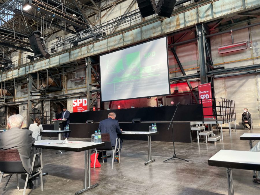 Parteitag der SPD Bochum am 26. Juni 2021