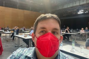 Jens Matheuszik beim Parteitag der SPD Bochum am 26. Juni 2021