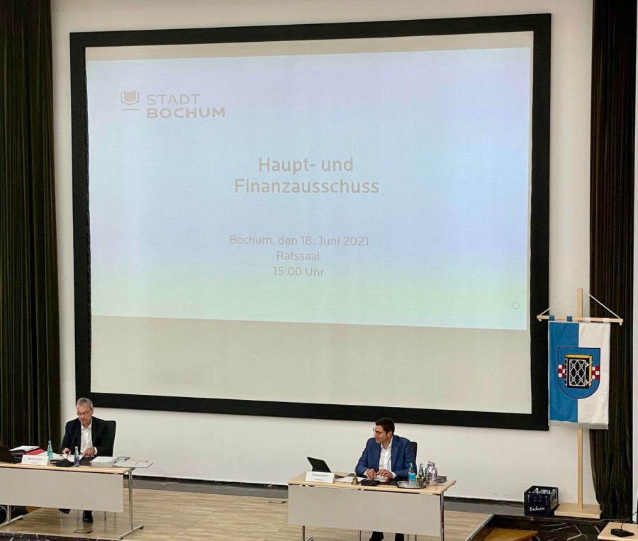 Thomas Eiskirch (SPD), Vorsitzender im Haupt- und Finanzausschuss (18.06.2021)