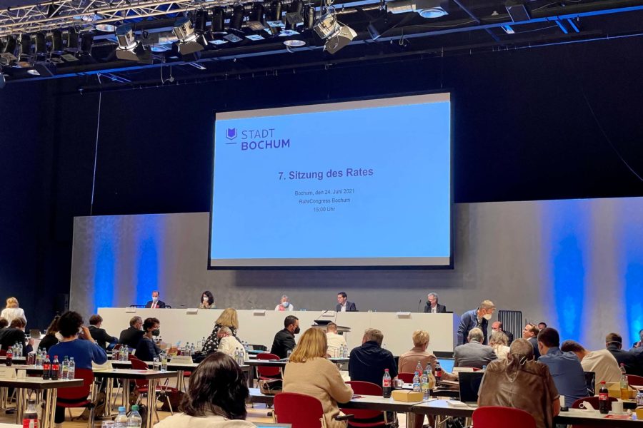 7. Sitzung des Rates der Stadt Bochum im RuhrCongress #ratBO