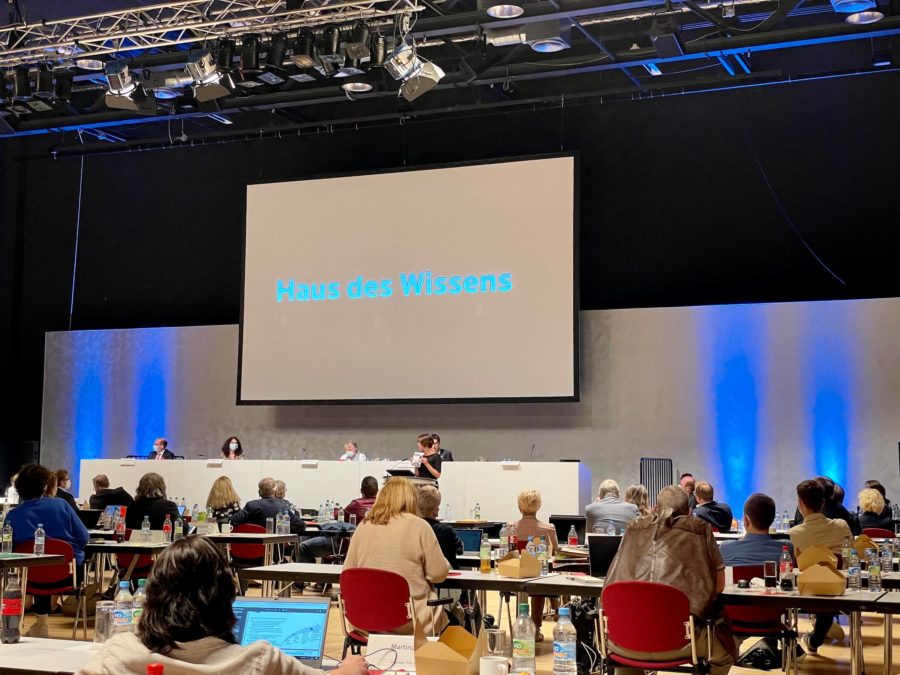 "Haus des Wissens" bei der 7. Sitzung des Rates der Stadt Bochum im RuhrCongress #ratBO
