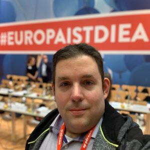 Jens Matheuszik auf der Veranstaltung der SPD zur Aufstellung der Liste zur Europawahl 2019