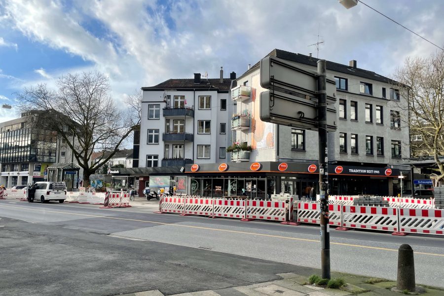 Hattinger Straße (Baustellensituation)