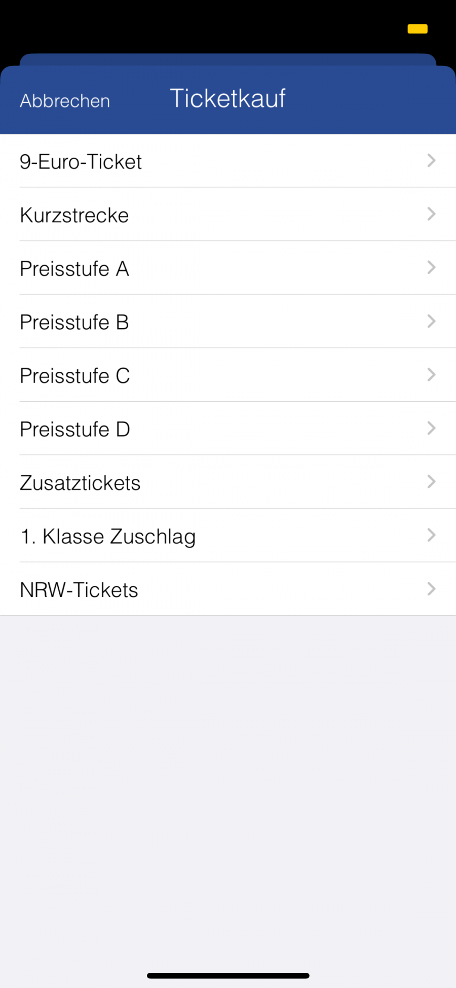 9-Euro-Ticket (Ticketübersicht) in der Mutti-App der Bogestra