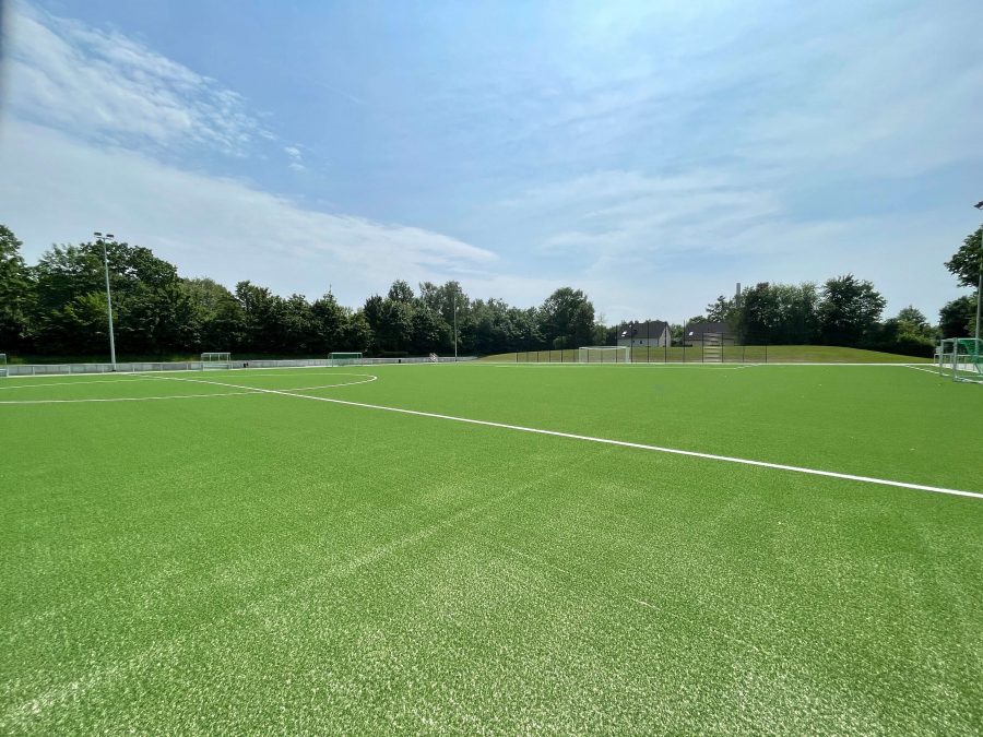 Neue Kunstrasenanlage an der Wohlfahrtstraße
