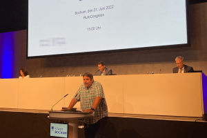 Jens Matheuszik (Die SPD im Rat der Stadt Bochum) bei seiner Rede