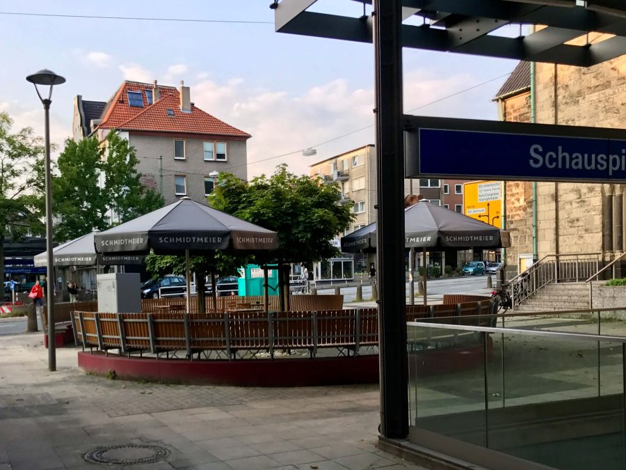 Rondell am Hans-Ehrenberg-Platz (südlicher Teil; Pieperstraße)
