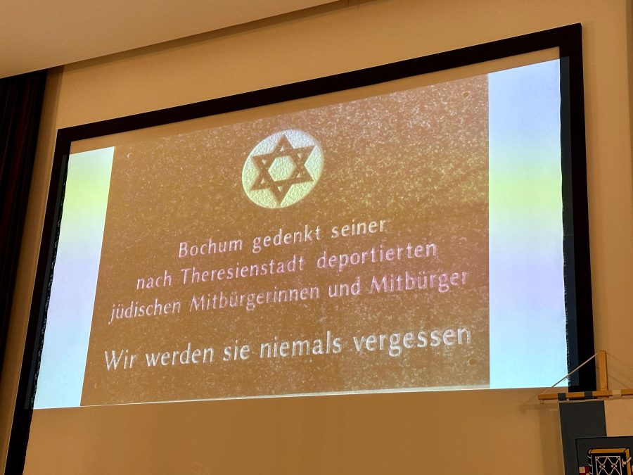 Ausschuss für Kultur und Tourismus (24.01.2023): Gedenktafel Theresienstadt