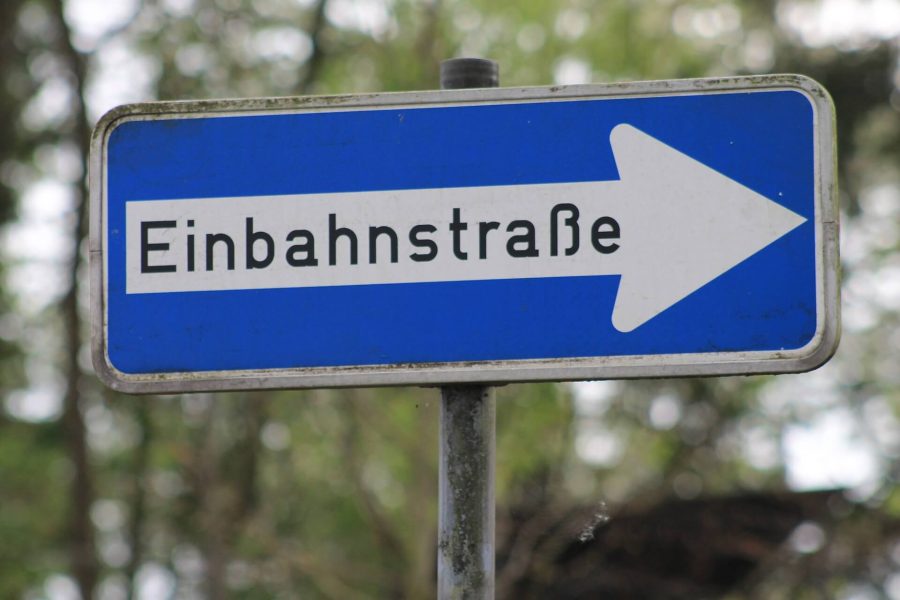 Einbahnstraße (Symbolbild)