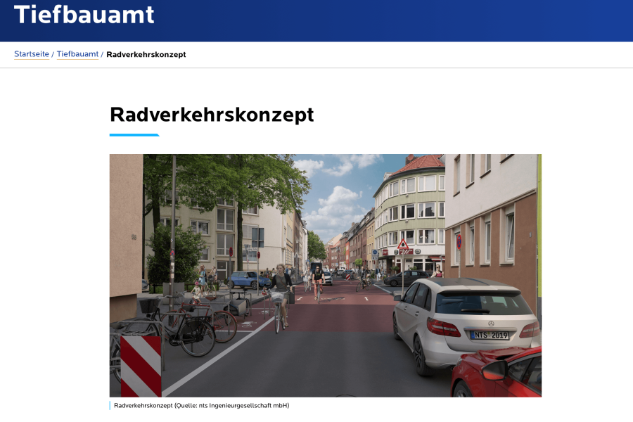 Radverkehrskonzept Bochum 2023 ( bochum.de/radverkehrskonzept )