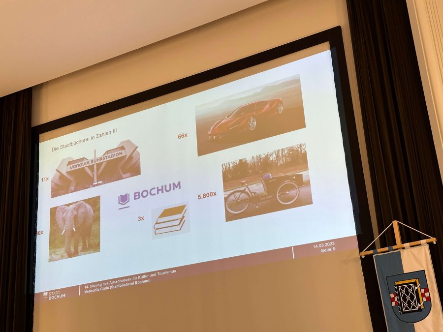 Stadtbücherei Bochum: Die Stadtbücherei in Zahlen III (Ausschuss für Kultur und Tourismus am 14.03.2023)