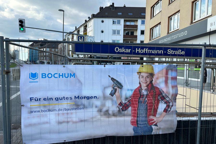 Baustellenmanagement Bochum (Für ein gutes Morgen) - an der Oskar-Hoffmann-Straße