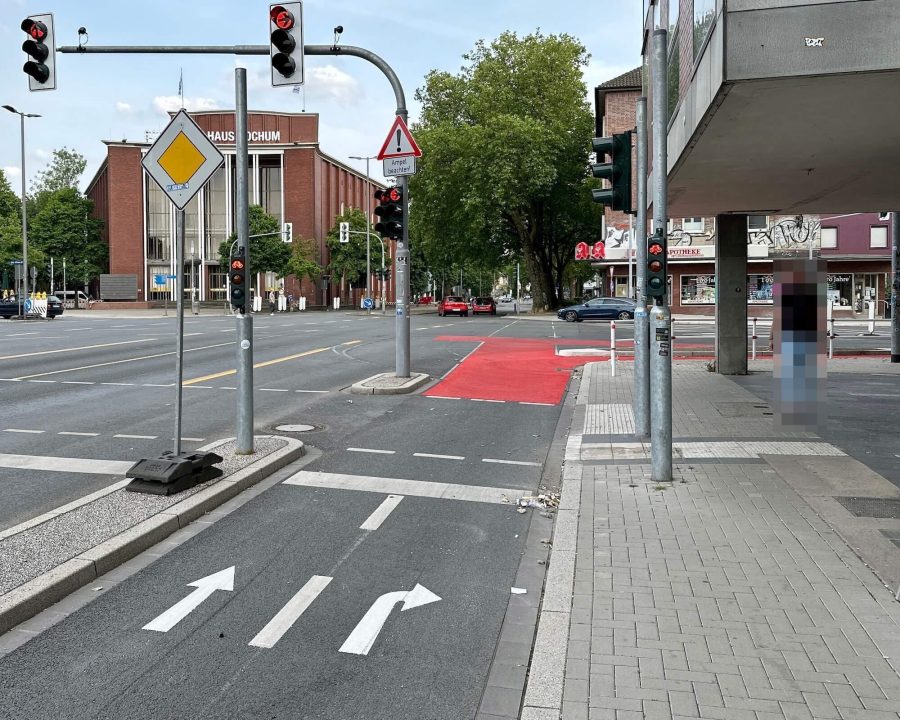 Kreuzung am Schauspielhaus: nachher (02.07.2023)